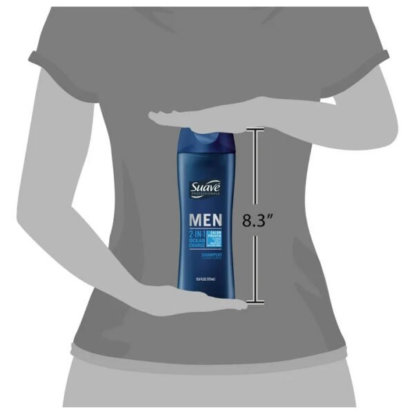 Suave Professionals Men 2-in-1 Shampoo & Conditioner