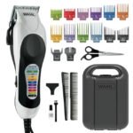Wahl Color Pro+ Corded Hair Cutting Kit for Men, Women with Colored Attachment Combs