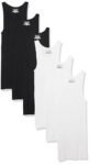 Amazon Essentials Men's Lightweight Tank Undershirts, Pack of 6