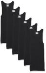 Amazon Essentials Men's Lightweight Tank Undershirts, Pack of 6