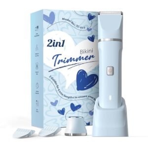 Electric Shaver for Women - Body Hair Trimmer Shaver for Women's Grooming, Wet & Dry Use Groomer, Dusk Razor for Women, Ladies Electric Razors for Legs, Female Trimmer for...