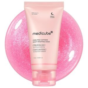 medicube PDRN Caffeine Overnight Wrapping Peel Off Facial Mask | Firming, Depuffing & Hydration | Salmon DNA + Caffeine + Collagen For Refined, Glass Skin & Face Contour Support...